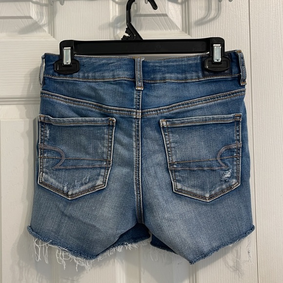 American Eagle Distressed Denim Shorts - Picture 2 of 2